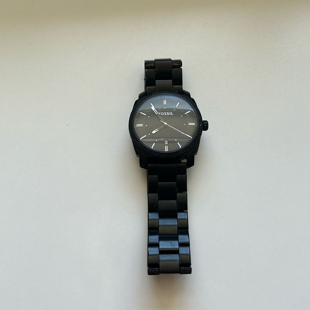Men’s Black 22mm Fossil Watch